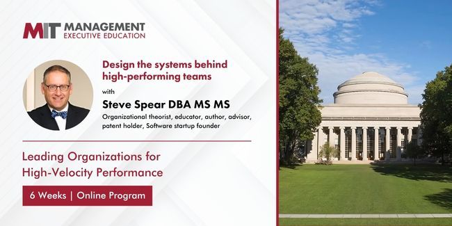 Steven J. Spear, Faculty in the MIT Sloan Leading Organizations for High-Velocity Performance Program, wins AME’s Philip Crosby Medal | Emeritus